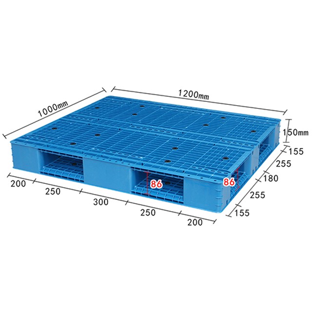 1210-2網(wǎng)格雙面塑料托盤(pán)