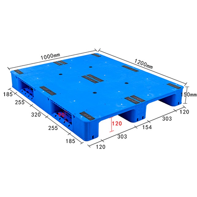 1210平板川字塑料托盤(pán)