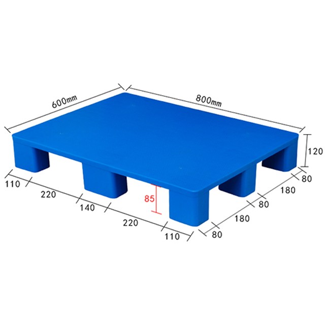 8060平板九腳塑料托盤(pán)