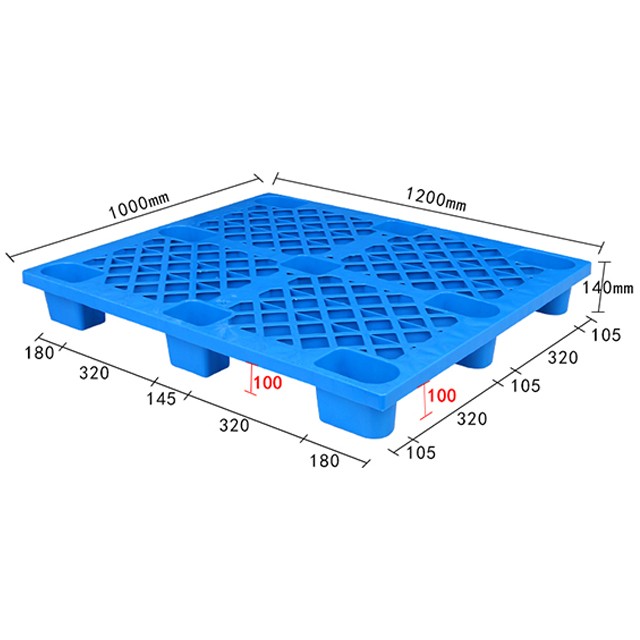 1210網(wǎng)格九腳塑料托盤(pán)（-2）